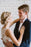Floor Length V Neck Lace Applique Beach Puffy Tulle Wedding Dress - Wedding Dresses