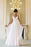 Floor Length V Neck Sleeveless Chiffon Beach Wedding Dress with Flowers - Wedding Dresses