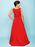Flower Girl Dresses Red Jewel Neck Satin Fabric Sleeveless Floor Length A Line Beaded Kids Party Dresses