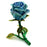 Four Leaf Clover Neckline in Rose Box - Blue