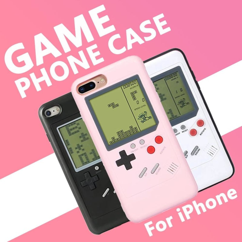 Gameboy iPhone Cases with Classic Games