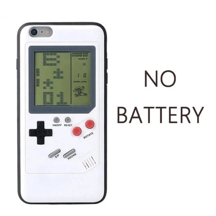 Gameboy iPhone Cases with Classic Games - iPhone 6 6S / White