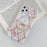 Geometric Marble Ring Holder Phone Case For iPhone - For iPhone 6 6S / v