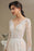 Gergrous Long Sleeve Lace Rulle Tulle A-line Wedding Dress - wedding dresses
