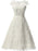 Glamorous Cap Sleeves Covered Button Ribbon Wedding Dresses - Ivory / Short Length - wedding dresses