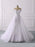Glamorous Off-the-Shoulder Lace Tulle Mermaid Wedding Dresses - White / Floor Length - wedding dresses