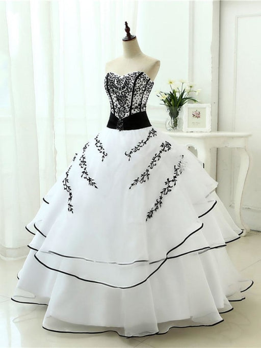 Glamorous Sweetheart Ball Gown Wedding Dresses - wedding dresses
