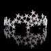 Glittering Star Hairbands Handmade Tiaras | Bridelily - Silver - tiaras