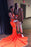 Goegeous Halter Sleeveless Open Back Long Mermaid with Train - Prom Dresses