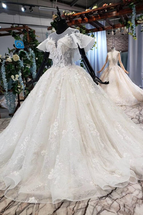 Off The Shoulder Long Sleeve Ball Gown Wedding Dress Off The Shoulder Long Sleeve Ball Gown Wedding Dress
