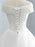 Gorgeous Cap Sleeves Sequins Lace-Up Ball Gown Wedding Dresses - wedding dresses