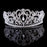 Gorgeous Crystal Rhinestone Queen Tiaras | Bridelily - silver - tiaras