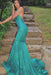 Gorgeous Halter Sleeveless Sparkly Shiny Mermaid Prom Dresses - Prom Dresses