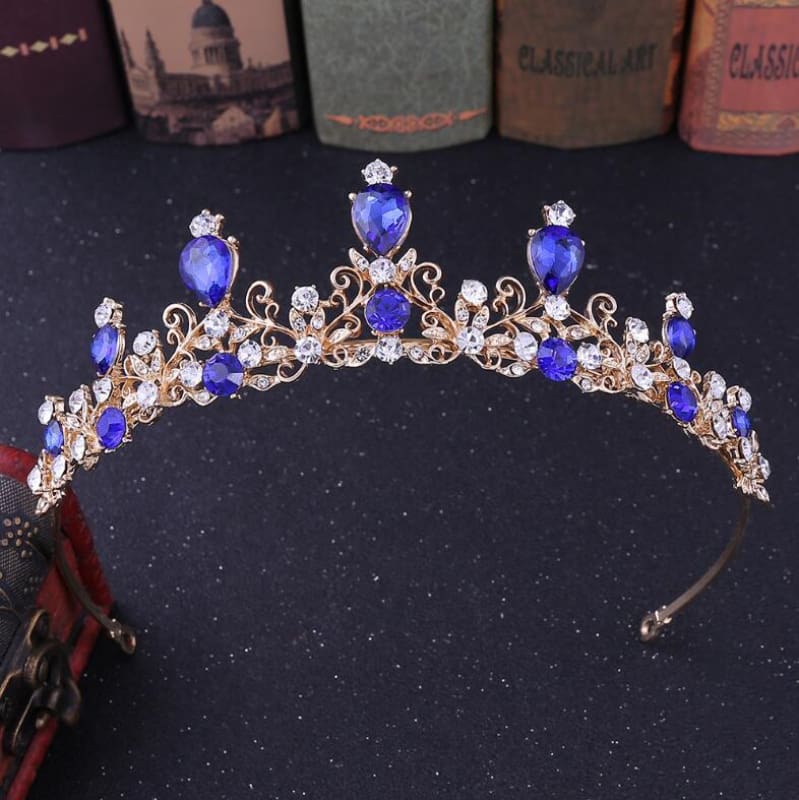 Gorgeous Leaves Flowers Pear Tiaras