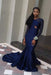 Gorgeous Long Sleeves Lace Mermaid Prom Dresses - Prom Dresses