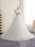 Gorgeous Long Sleeves Lace Ribbon Tulle Wedding Dresses - Ivory / Floor Length - wedding dresses