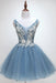 Gorgeous New Style Lace Applique Formal Dress Beaded Homecoming Dresses - Prom Dresses