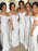 Gorgeous Off Shoulder Short Sleeves Ivory Mermaid Floor-Length Bridesmaid Dress - Bridesmaid Dresses