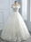 Gorgeous Off-The-Shoulder Lace Ball Gown Wedding Dresses - Ivory / Floor Length - wedding dresses