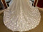 Gorgeous Sleeveless Ball Gown Appliques Flowers Court Train Wedding Dress - Wedding Dresses
