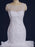 Gorgeous Sleeveless Covered Button Mermaid Wedding Dresses - wedding dresses