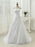 Gorgeous Strapless Ruffle Beaded Tulle Wedding Dresses - White / Floor Length - wedding dresses