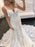 Gorgeous Straps Mermaid Train Lace Wedding Dress - Wedding Dresses