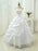 Gorgeous Sweetheart Beaded Ball Gowns Lace-Up Wedding Dresses - White / Floor Length - wedding dresses