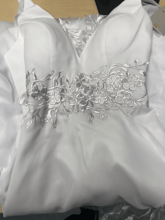 Gorgeous V-neck Lace Backless Mermaid Wedding Dresses - wedding dresses