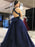 Gown Sleeveless Halter Sweep/Brush Train With Beading Tulle Dresses - Prom Dresses