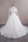 Graceful Appliques Long Sleeve A-line Wedding Dress - Wedding Dresses