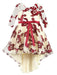 Flower Girl Dresses Jewel Neck Half Sleeves Embroidered Kids Social Party Dresses