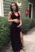 Halter Sleeveless Side Slit Floor Length Prom Dresses - Prom Dresses