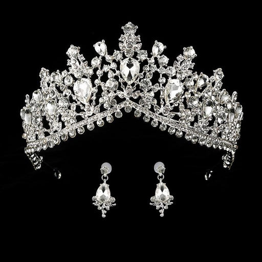 Headband Princess Hair Jewelry Womens Tiaras | Bridelily - silver - tiaras