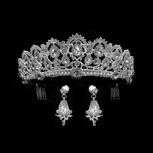 Headband Princess Handmade Jewelry Tiaras | Bridelily - silver - tiaras