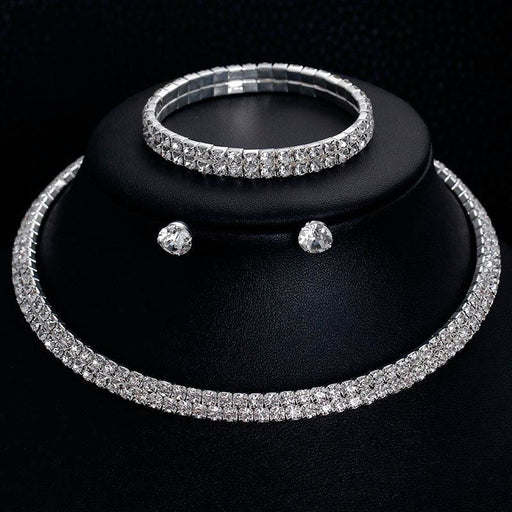 Hot Selling Rhinestone Wedding Jewelry Sets | Bridelily - jewelry sets