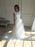 Illlusion A-Line Lace-Up Ribbon Wedding Dresses - wedding dresses