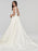 Ivory A-line Wedding Dresses With Train Sleeveless Pockets V-Neck Backless Satin Fabric Long Bridal Gowns