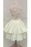 Ivory High Neck Satin Homecoming with Lace Short Two Layers Prom Dress - Prom Dresses