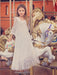 Ivory Flower Girl Dresses Jewel Neck Long Sleeves Lace Kids Party Dresses