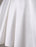 Ivory Wedding Dresses 2021 short satin  Knee Length bow Sash retro  bridal dress misshow