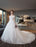 Ivory Wedding Dresses Off The Shoulder Lace Beading Cathedral Train Bridal Dress
