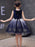 Flower Girl Dresses Jewel Neck Tulle Sleeveless Knee-Length Princess Silhouette Kids Social Party Dresses