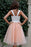 Knee Length Sweetheart Straps Tulle Homecoming Cheap Short Prom Dress - Prom Dresses