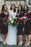 Knee Length V Neck Sheath Bridesmaid Dress - Bridesmaid Dresses