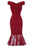 Lace Dresses Femme Off the Shoulder V-Neck Women Red Dress - lace dresses