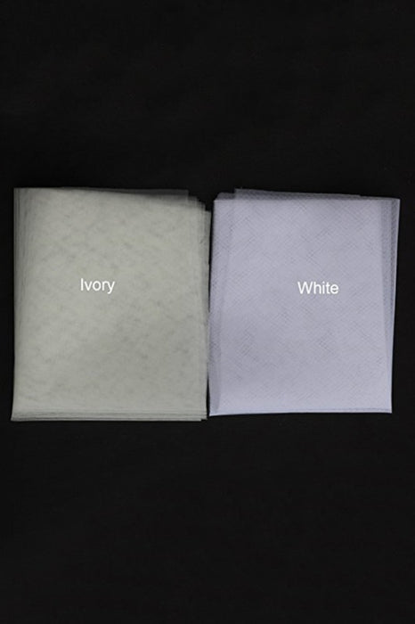 Lace Edge Ivory Appliqued Long Wedding Veils | Bridelily - Ivory / 300cm - wedding veils
