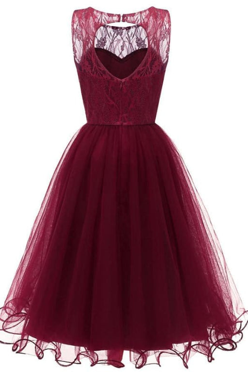 Lace Patchwork Women Street Dress - lace dresses