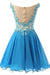 Lace Strap Sweetheart Prom Dress Homecoming Dresses - Prom Dresses