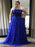 Lace Strapless Sleeveless Floor-Length With Applique Plus Size Dresses - Prom Dresses
